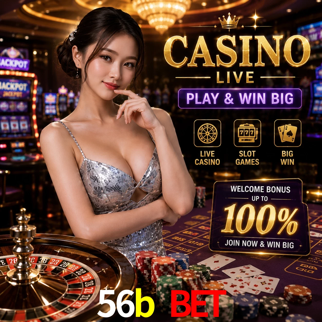 Aplicativo móvel 56b bet para iOS e Android